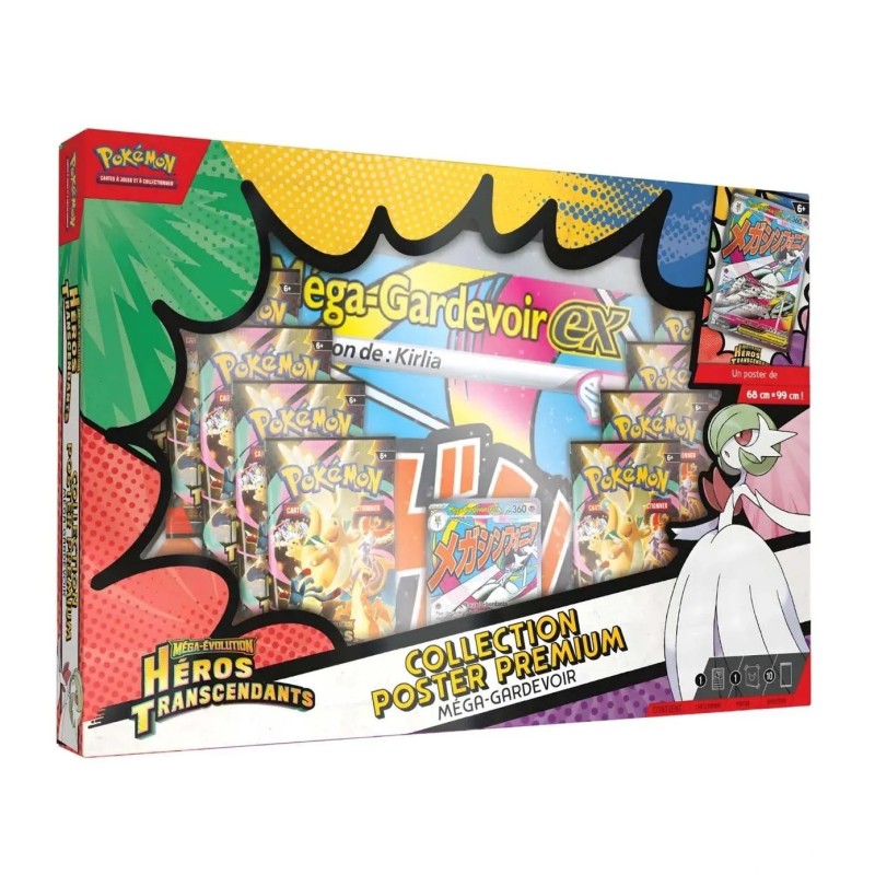 Coffret Collection Poster Premium Méga-Gardevoir ME2.5 FR