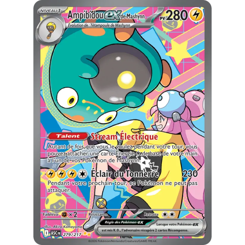 Ampibidou EX de Mashynn 279/217