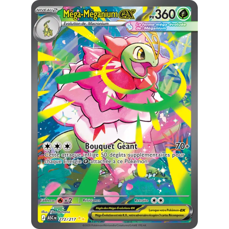 Méga-Méganium EX 272/217