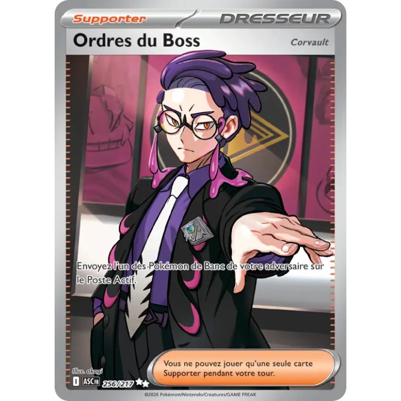 Ordres du Boss 256/217