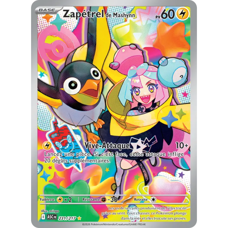 Zapétrel de Mashynn 231/217