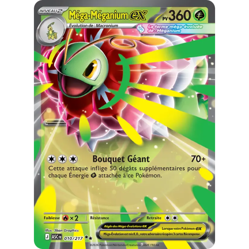 Méga-Méganium EX 10/217