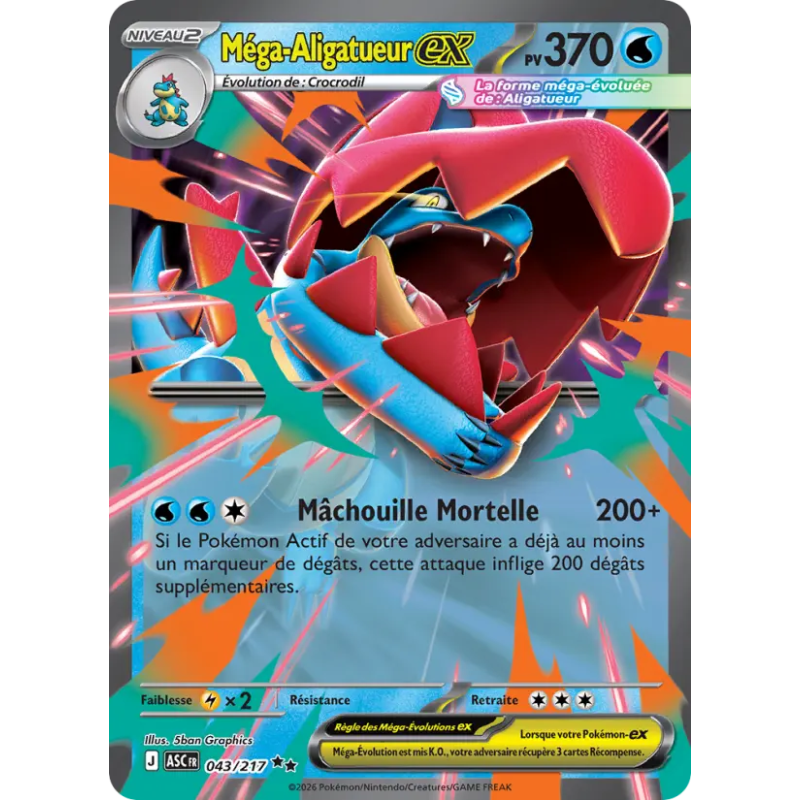 Méga-Aligatueur EX 43/217