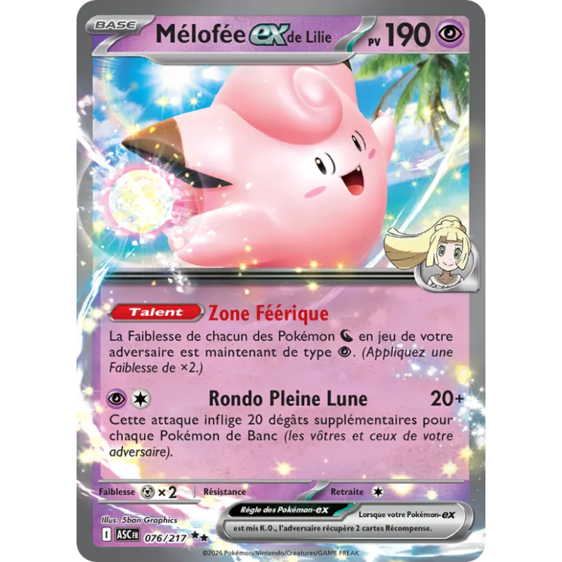 Mélofée EX de Lilie 76/217