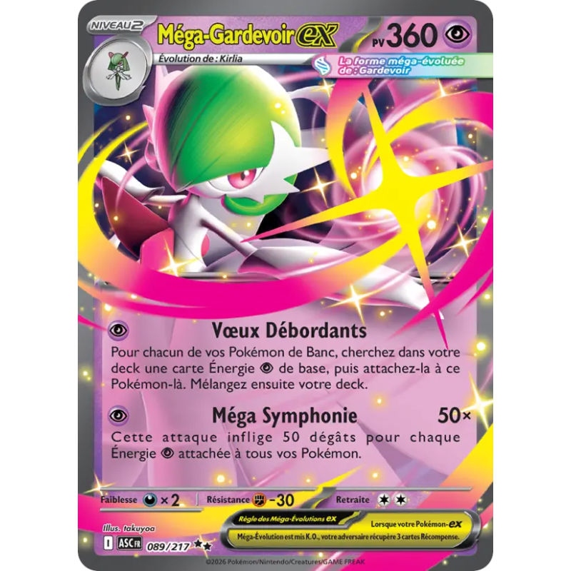 Méga-Gardevoir EX 89/217