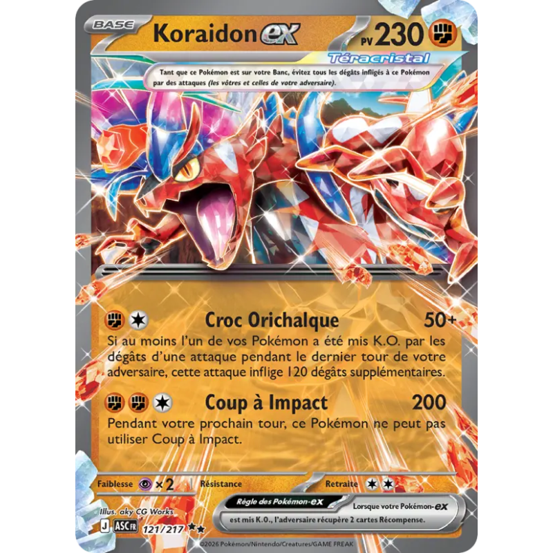 Koraidon EX 121/217