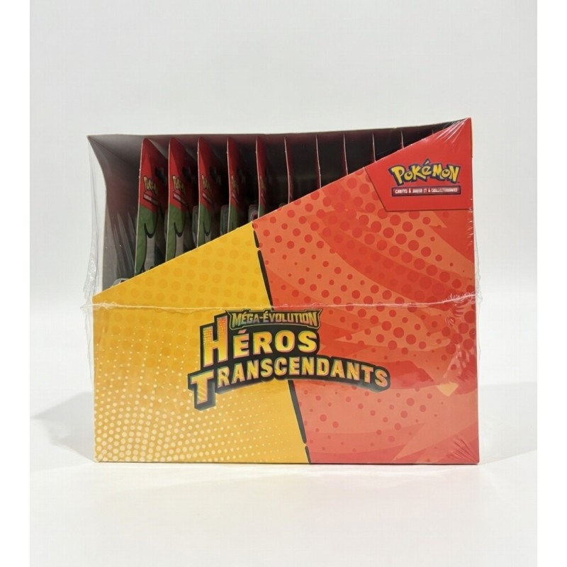 Case scellée de Tri-Pack x 12 Heros Transcendants FR