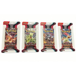 Artset EV3 Blister Boosters Flammes Obsidiennes - Ecarlate et Violet  FR