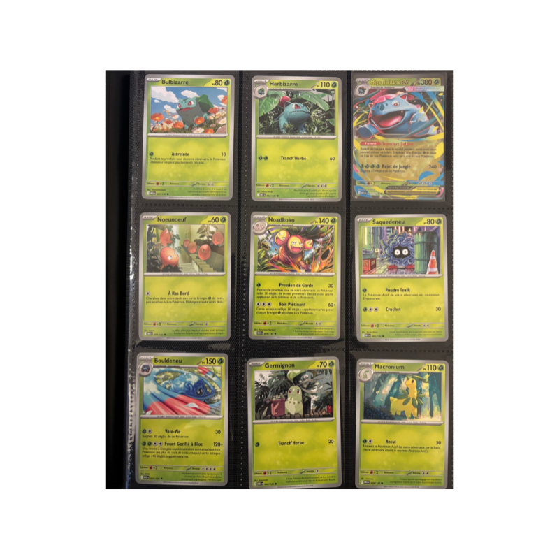 Classeur Set Complet EX Méga-Évolution ME1 FR | Attrape Ton Poke
