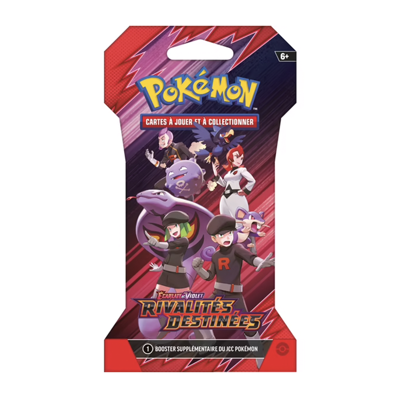 Booster Blister EV10 Rivalités Destinées Team Rocket Fr