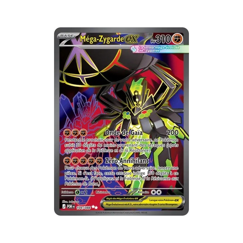 Méga-Zygarde ex 104/088