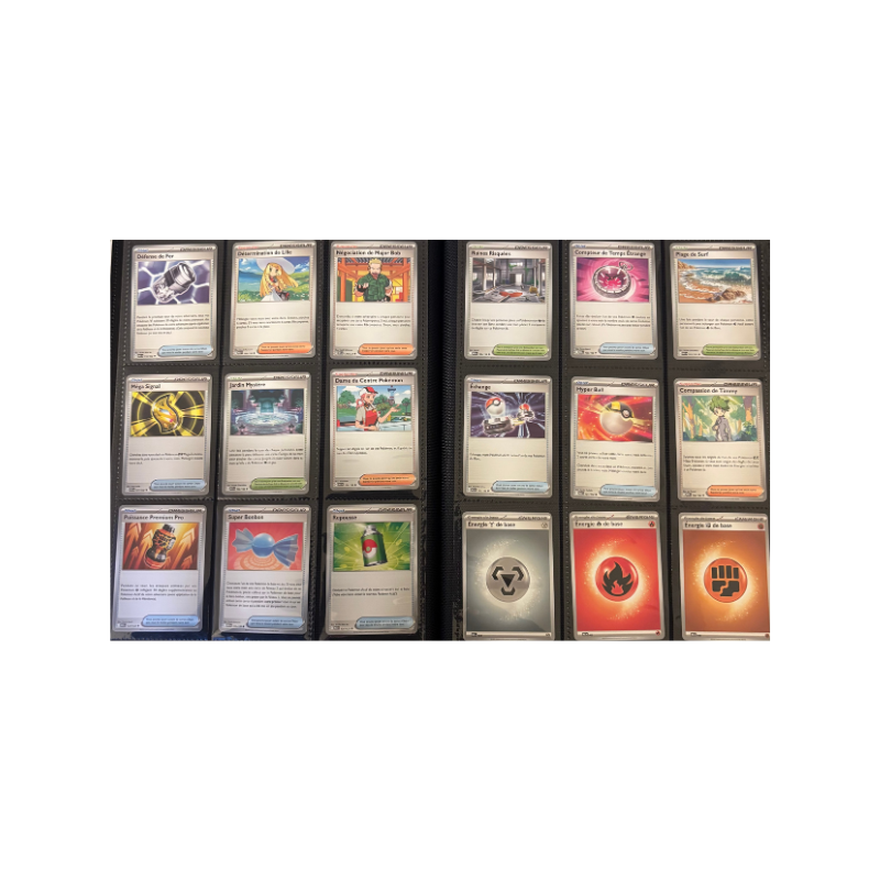 Classeur Set Complet EX Méga-Évolution ME1 FR | Attrape Ton Poke