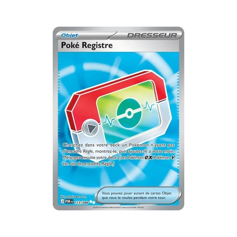 Poké Registre 113/088