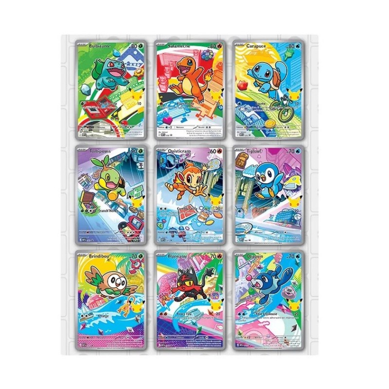 Set complet 9 cartes Premier Partenaires - Serie 1