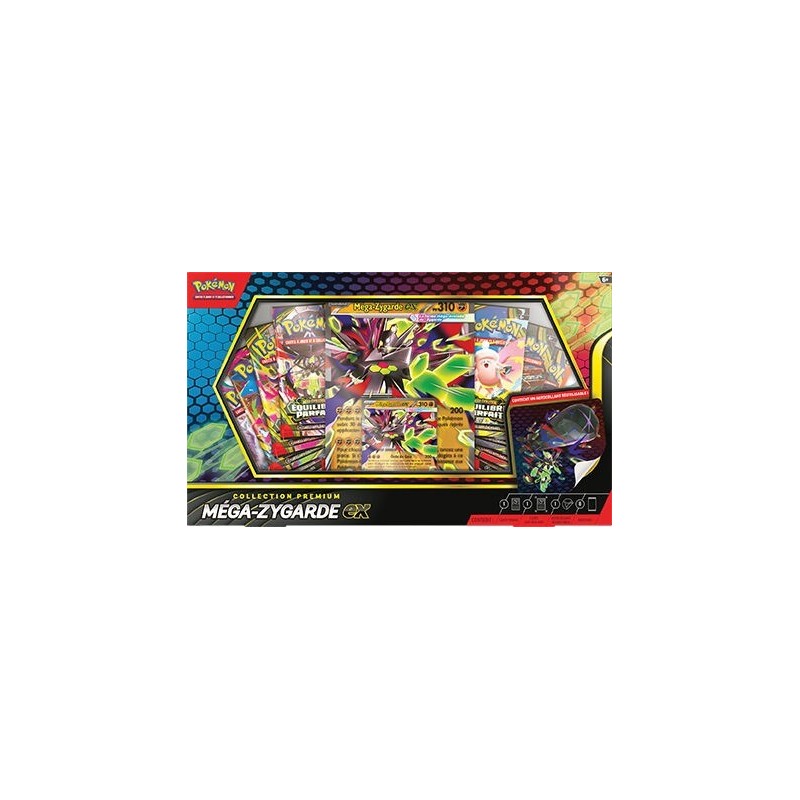 Coffret Premium ME3- Pokemon - Equilibre Parfait - Mega-zygarde Ex