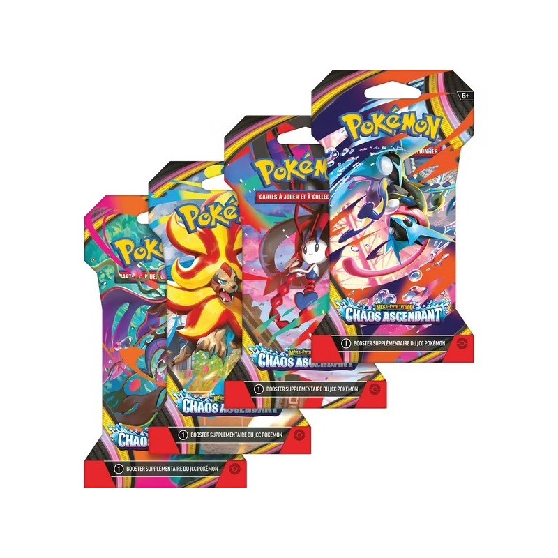 Pokémon Booster Blister Chaos Ascendant ME04 FR | Attrape Ton Poke