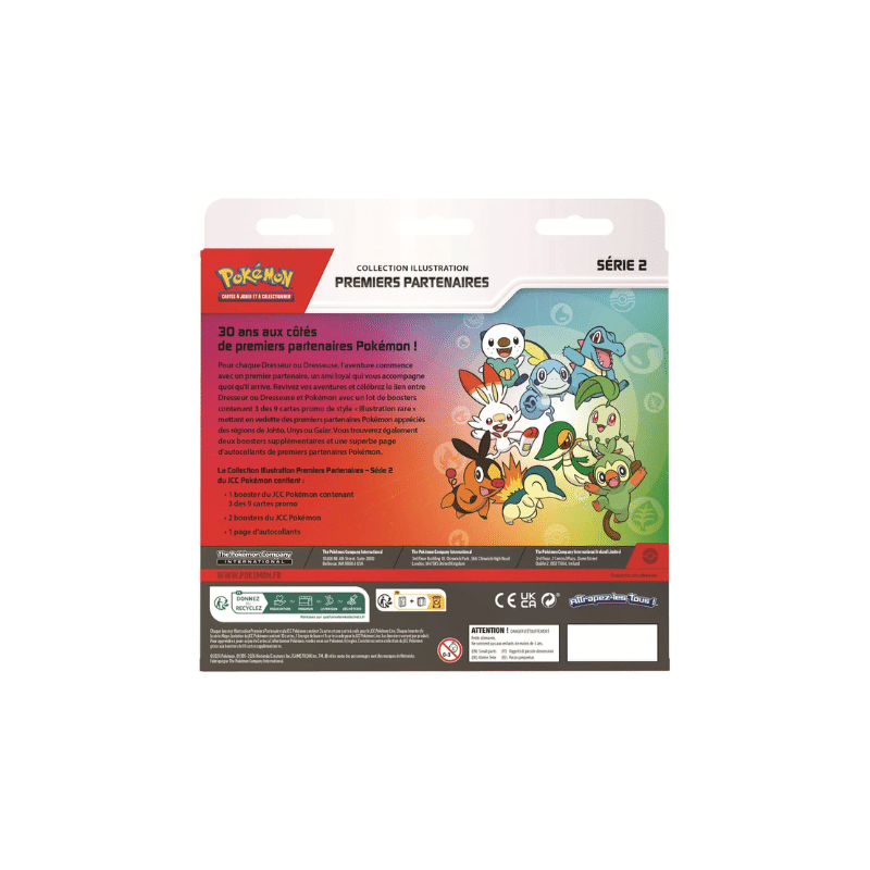 Coffret Pokémon Premiers Partenaires Série 2 30 Ans FR | Attrape Ton Poke