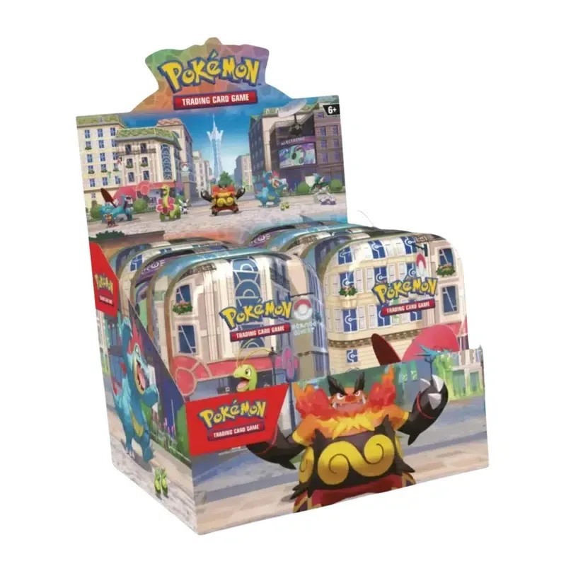 Display 10 Mini Tins Pokémon Illumis Scellé FR | Attrape Ton Poke