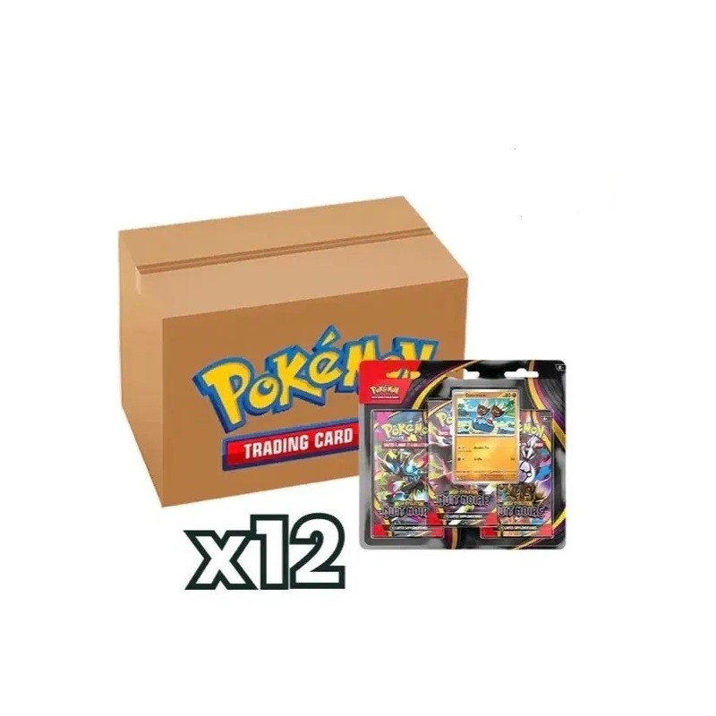 Pokémon – Case de Tripack Nuit Noire ME05 – 12 Tripacks FR | Attrape Ton Poke