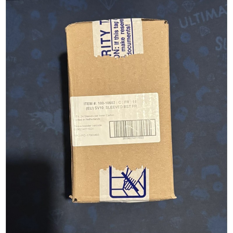 Case – 24  Boosters Blisters Carton – Pokémon – EV10 – Rivalités Destinées – FR