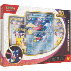 Pokémon - Coffret 4 Boosters - 30e Anniversaire : Amphinobi EX [FR]