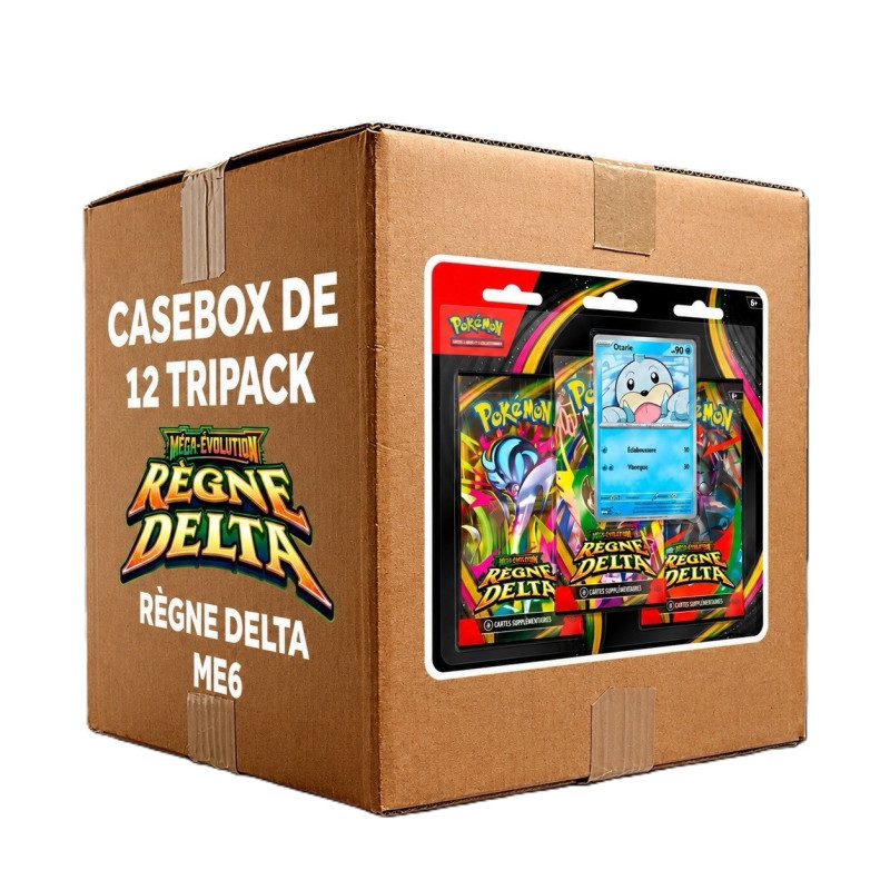 Case de 12 Tripack ME6 Règne Delta FR