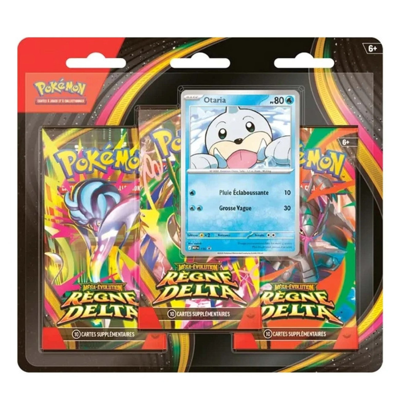 Tripack - Pokemon - Règne Delta - ME06 - Illustration Otaria - Scellé - Fr