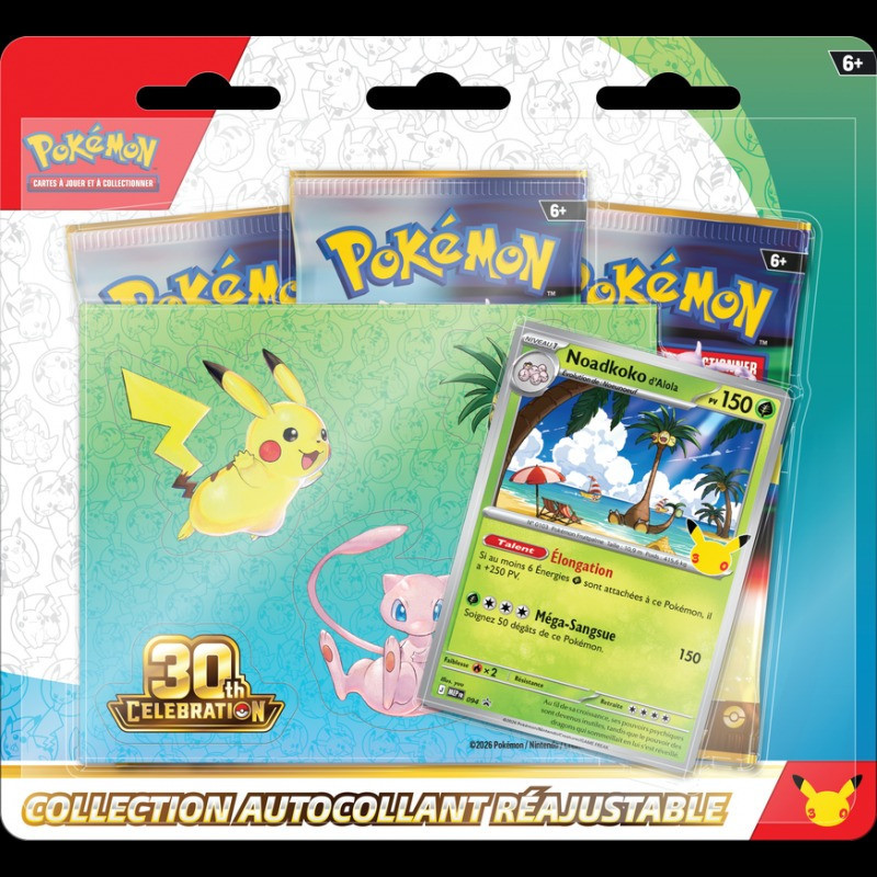 Tripack Collection Autocolant - 30e Anniversaire ( Aléatoire )