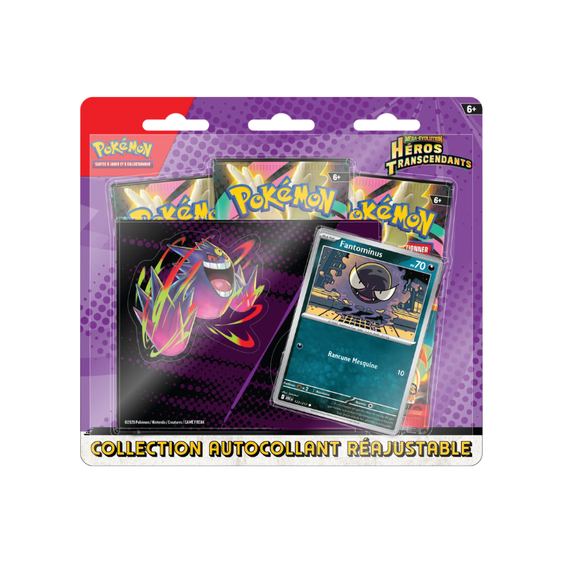 Tripack Fantominus Héros Transcendants ME2.5 FR | Attrape Ton Poke